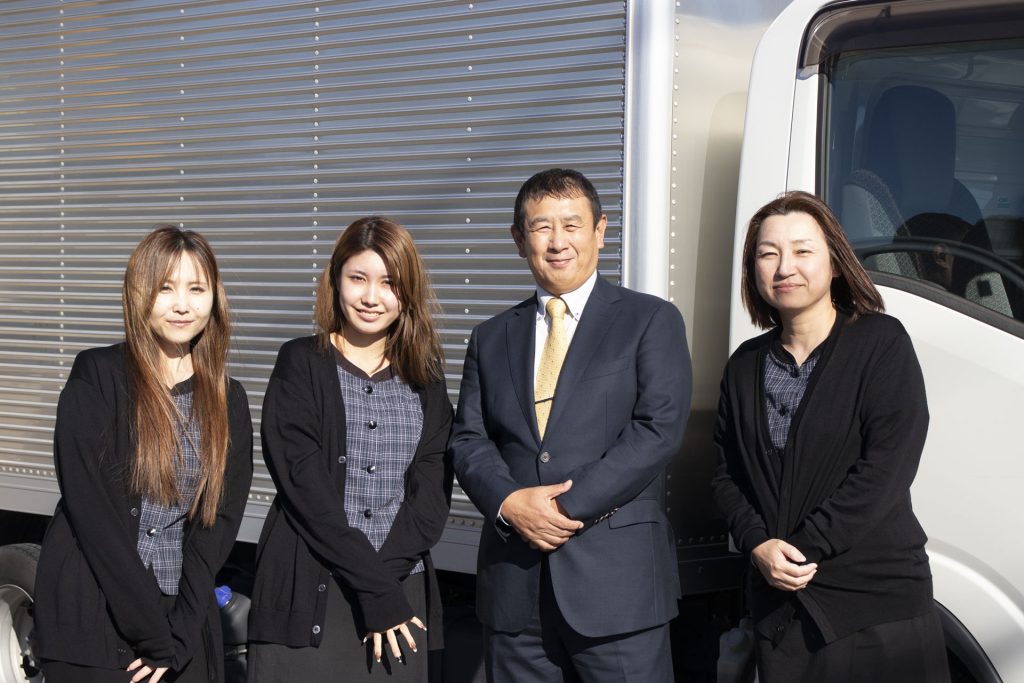 社長とスタッフ